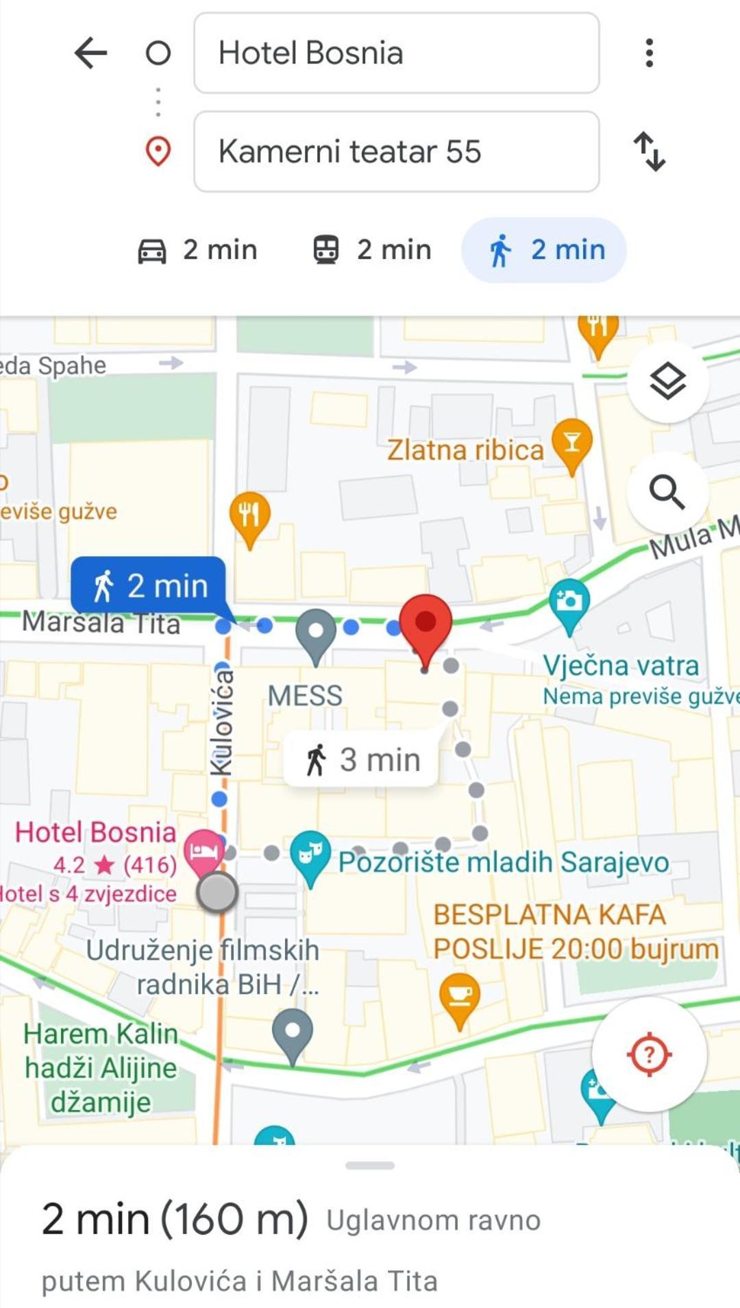 Theatre55 Apartment Sarajevo Bagian luar foto